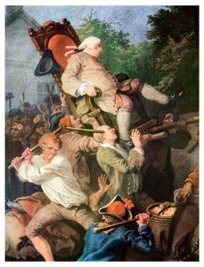 Détail de Chairing the Member, par William Hogarth, 1755 - Unbekannt