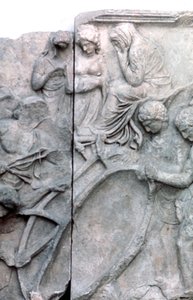Détail de la grande frise de l