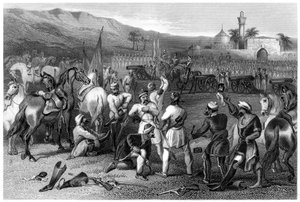 Désarmement du 11ème Cavalerie Irrégulière à Berhampore, 1857, c1860 - Unbekannt