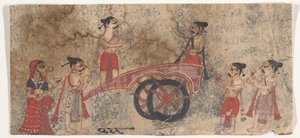 Disputes sur un char, 1650-60 - Unbekannt