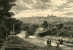Vue lointaine de Lincoln, 1898 - Unbekannt