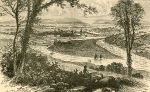 Vue lointaine de Perth, 1898