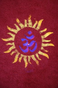 Rangoli de Diwali dans le temple Shirdi Sai Baba, Leicester. Royaume-Uni - Unbekannt