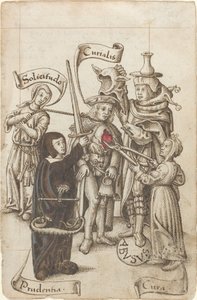 Ne mangez pas votre cœur [fol. 22 recto], vers 1512-1515 - Unbekannt