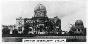 Observatoire Dominion, Ottawa, Ontario, Canada, vers les années 1920