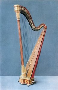 Harpe à double pédale fabriquée par Erard Frères, Paris, milieu du XIXe siècle, 1948