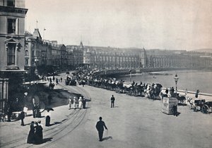 Douglas - Vue générale de la promenade, 1895