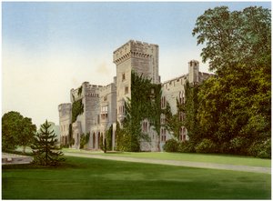 Château de Downton, Herefordshire, maison du baronnet Boughton, vers 1880 - Unbekannt
