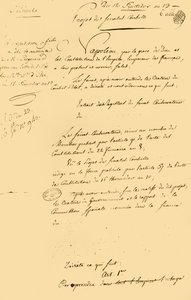 Projet de...réétablissement du calendrier grégorien, 29 août 1805, 1921