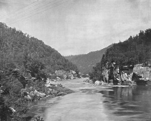 Gorge du Dragon, New River, Virginie-Occidentale, USA, vers 1900 - Unbekannt