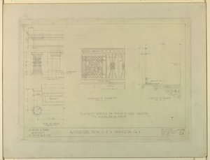 Dessin, Modifications à 14 15 16 Washington Square North, Croquis No. 24