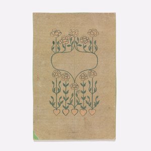 Dessin, conception pour une couverture de livre - Unbekannt