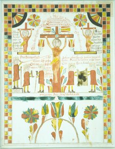 Dessin de la Crucifixion, 1800