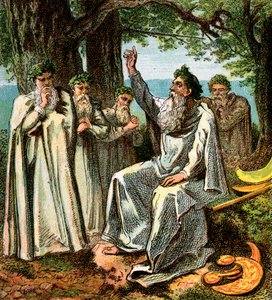 Druides, ou prêtres britanniques - Unbekannt