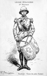 Tambour, 5e régiment de la Légion étrangère française - Unbekannt
