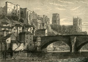 Durham depuis la rivière, 1898