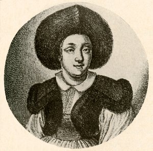 Fille hollandaise en bonnet de fourrure et veste bordée de fourrure, 1641, 1937 - Unbekannt