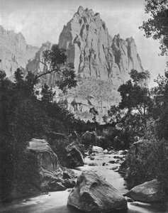 Eagle Crag, Shoshone Falls, Idaho, USA, vers 1900 - Unbekannt