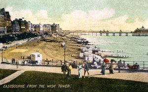 Eastbourne depuis la tour Wish, Sussex