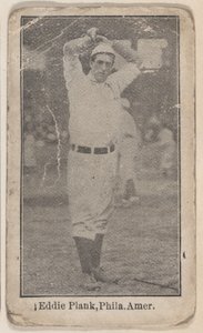Eddie Plank, Philadelphie, Ligue américaine, de la série de joueurs de baseball W500, vers 1915