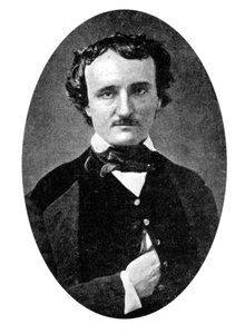 Edgar Allan Poe 1809-1849, auteur et poète américain, début 20ème siècle