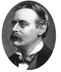 Edmund William Gosse, poète et critique anglais, vers 1905