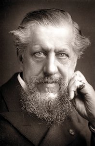 Edwin Arnold 1832-1904, orientaliste, poète et journaliste britannique, vers 1890 - Unbekannt