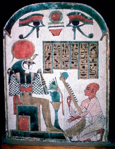 Dalle funéraire égyptienne de Diedkhonsu Soefankh