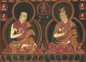 Huitième Karmapa, Mikyo Dorje (1507-1554) et son maître le Premier Sangye Nyenpa
