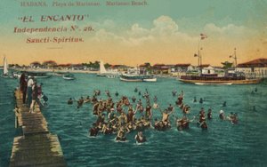 El Encanto Independencia, Sancti-Spiritus. Playa de Marianao. La Havane, vers 1910
