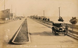 El Malecon, Cienfuegos, Cuba, vers 1910