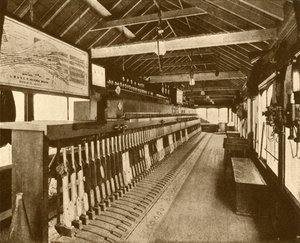 Cabine de signalisation électromécanique à Victoria, Southern Railway, 1930