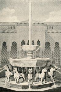 Élévation de la Fontaine des Lions, 19ème siècle, 1907 - Unbekannt