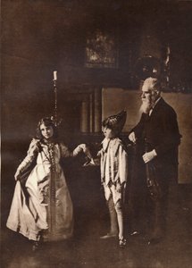 Elizabeth Angela Marguerite Bowes-Lyon, en cours de danse avec son frère, 1909 - Unbekannt