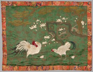 Fukusa brodé, fin des années 1800-début des années 1900 - Unbekannt
