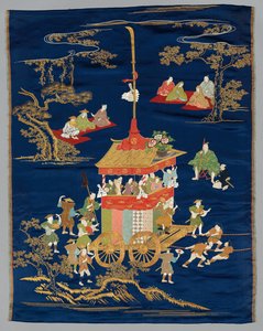 Fukusa brodé, fin des années 1800-début des années 1900 - Unbekannt