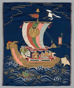 Fukusa brodé, fin des années 1800-début des années 1900 - Unbekannt