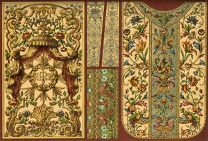 Broderie, tapisserie en cuir, orfèvrerie, XVIIe, XVIIIe et XIXe siècles, 1898 - Unbekannt