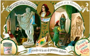 Épisodes de la vie de peintres célèbres : Raphaël, vers 1900