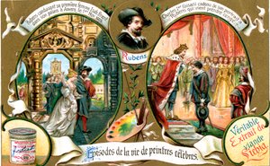 Épisodes de la vie de peintres célèbres : Rubens, vers 1900