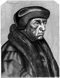 Érasme 1469-1536, humaniste et théologien néerlandais, 16e siècle 1849
