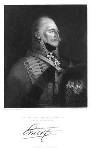Ernest-Auguste, roi de Hanovre, 1837