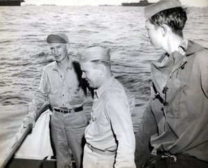 Ernie Pyle visite l