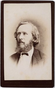 Ernst Haeckel, naturaliste allemand, vers 1860s