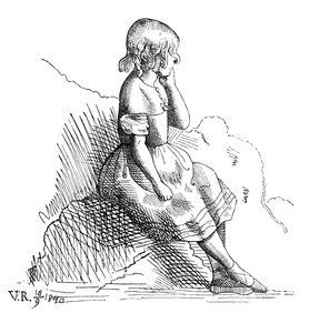Gravure par la reine Victoria, 1840