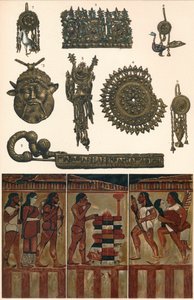 Antiquités étrusques de Clusium, Vulsinii, Vulci et Caere, 500 av. J.-C.
