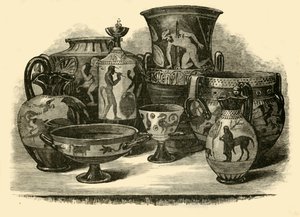 Vases étrusques, 1890 - Unbekannt