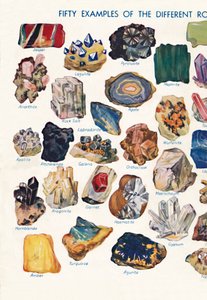 Exemples des différentes roches qui composent la croûte terrestre