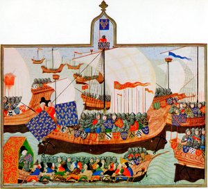 Expédition pour affronter les corsaires africains, 1390