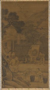 Expulsion des démons de la maison, dynastie Ming, XVIe siècle